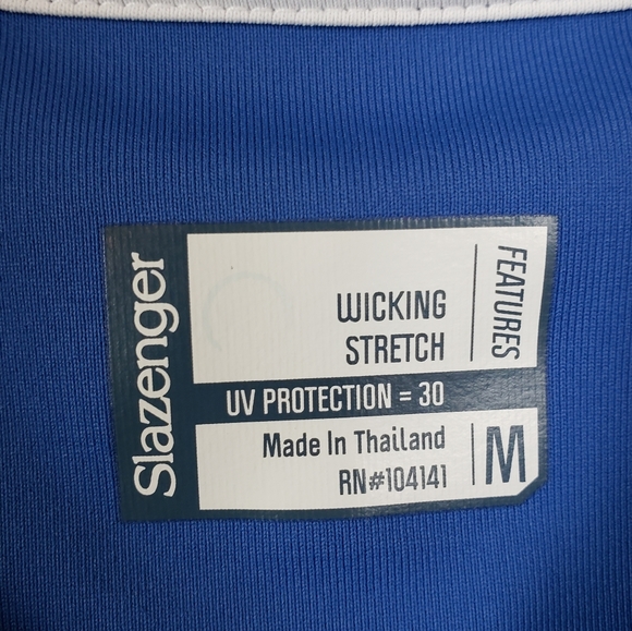 Slazenger Golf wicking Polo Size M - Picture 4 of 6